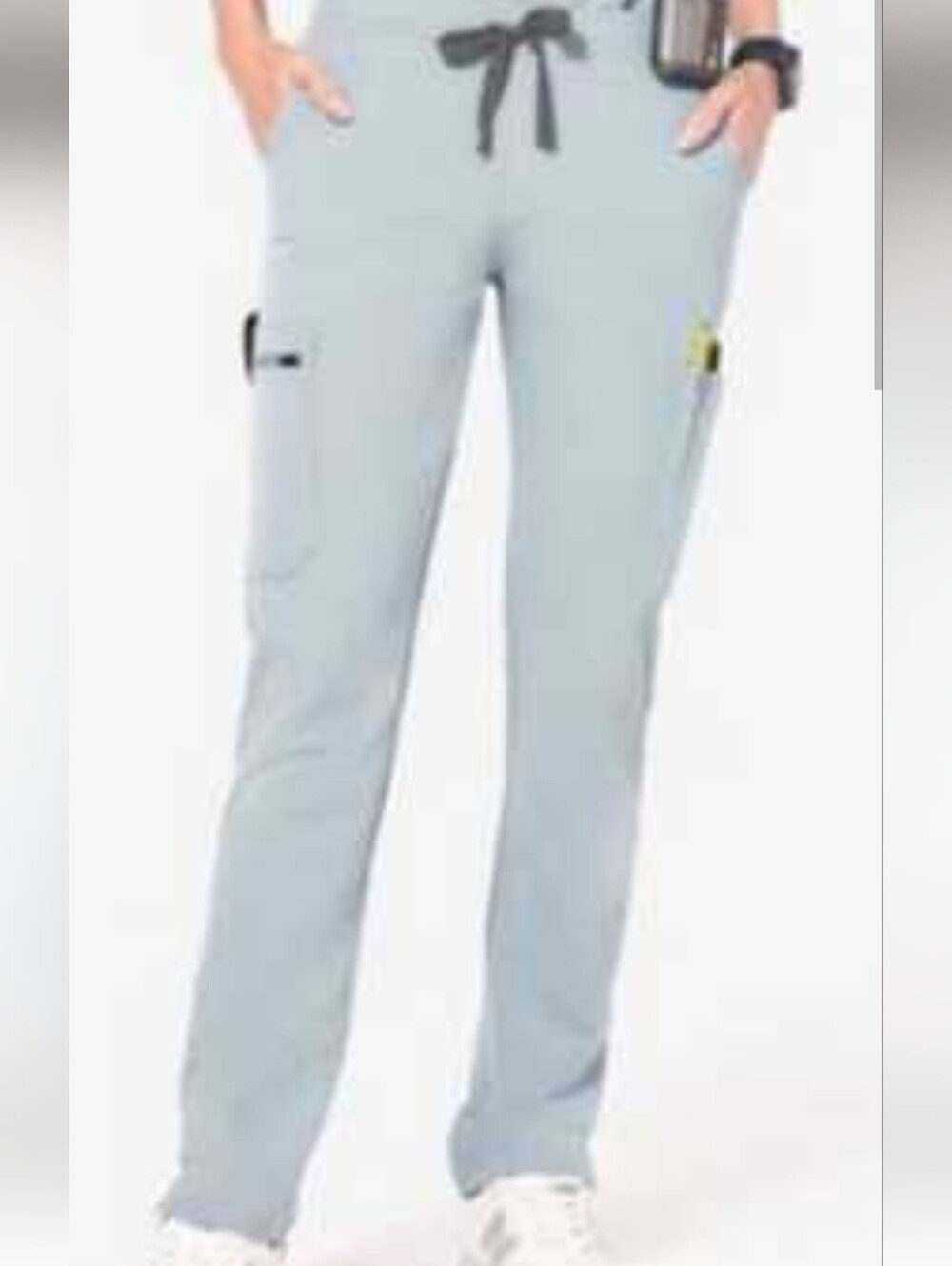 Figs Women's Skinny Scrub Pants - Light Blue